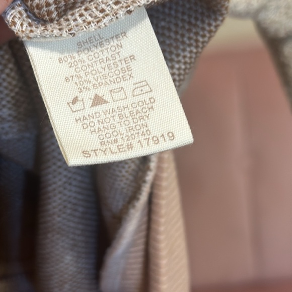 🟢 💠NWT Mystree Sandstone Bomber Jacket - Picture 5 of 7